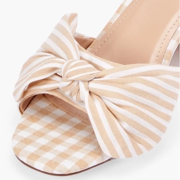 JustFab Layla Mule Heeled Sandal in Size 8.5 - Picture 4 of 8